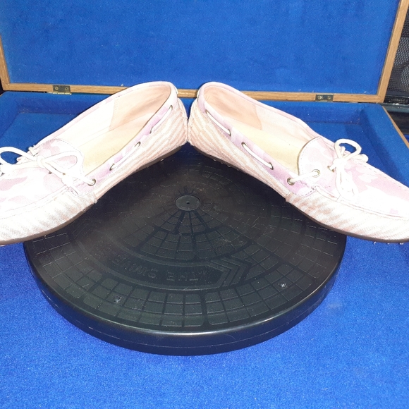 Cole Haan Grand O.S. Womens Pink Fabric Loaver Shoe's Sz. 10B-US - Picture 7 of 9